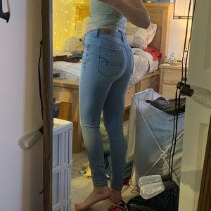 American Eagle The Dream Jean super high rise jegging size 6 regular skinny jean